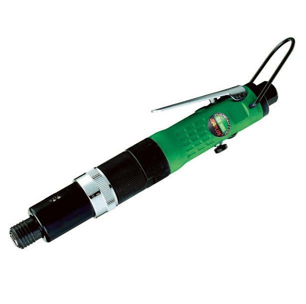APLUS GLS-1218C5B, 1/4"HEX AIR INLINE SCREWDRIVER,TORQUE ADJUSTABLE,LEVER TRIGGER,CLUTCH TYPE