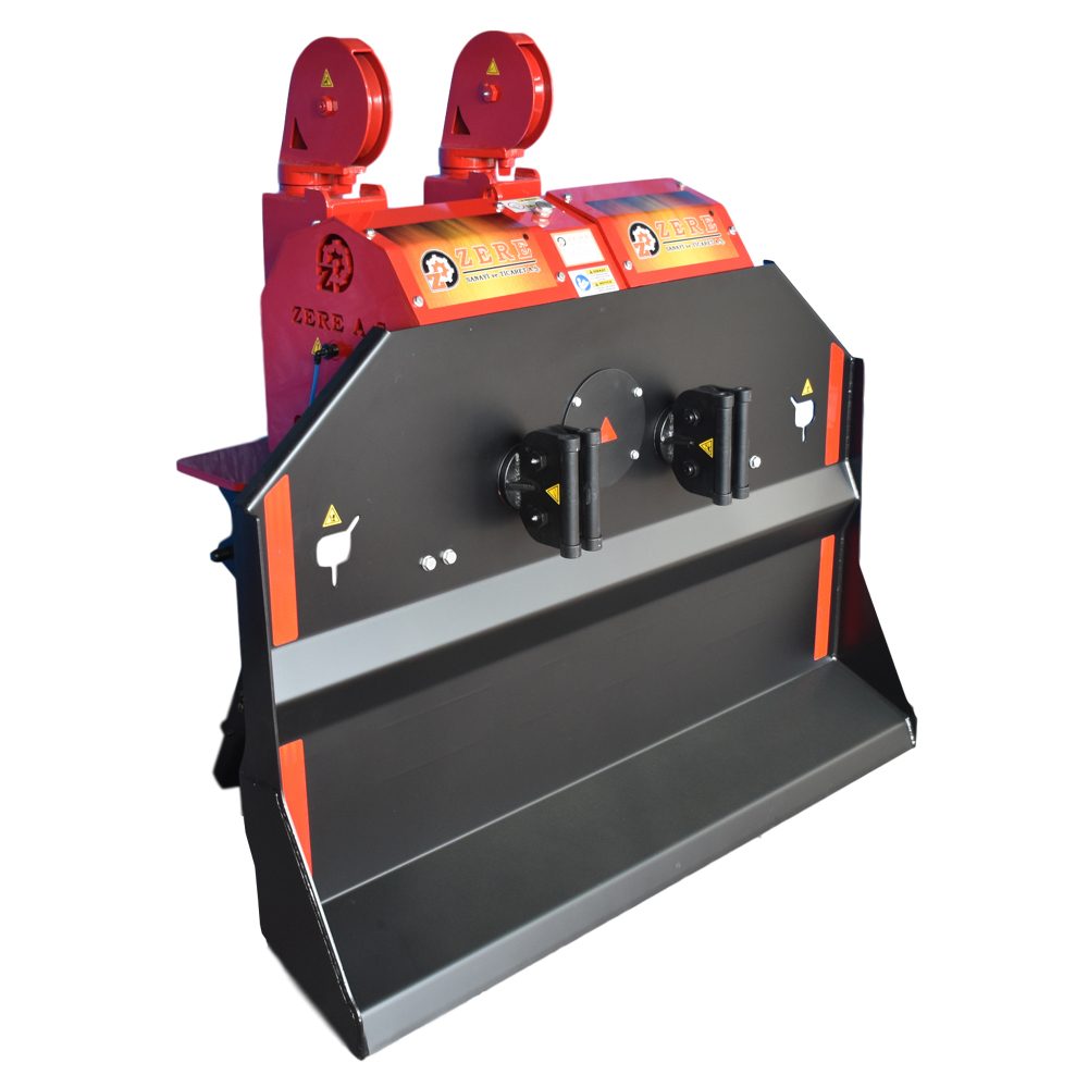 Лесная лебедка ZERE 2X-102 PRO лесная техника для трактора