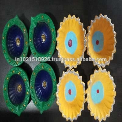 Горшочек для заземления diya для украшения брачных целей для наружной и внутренней деятельности
