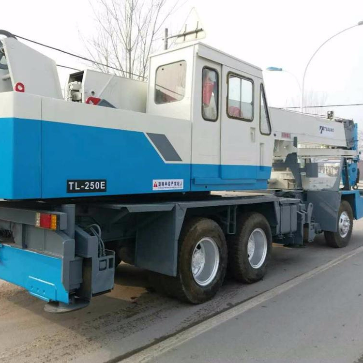 Секундная стрелка TADANO TL250E передвижной кран Япония Подержанные 20 тонн 25 тонн кран-манипулятор для продажи