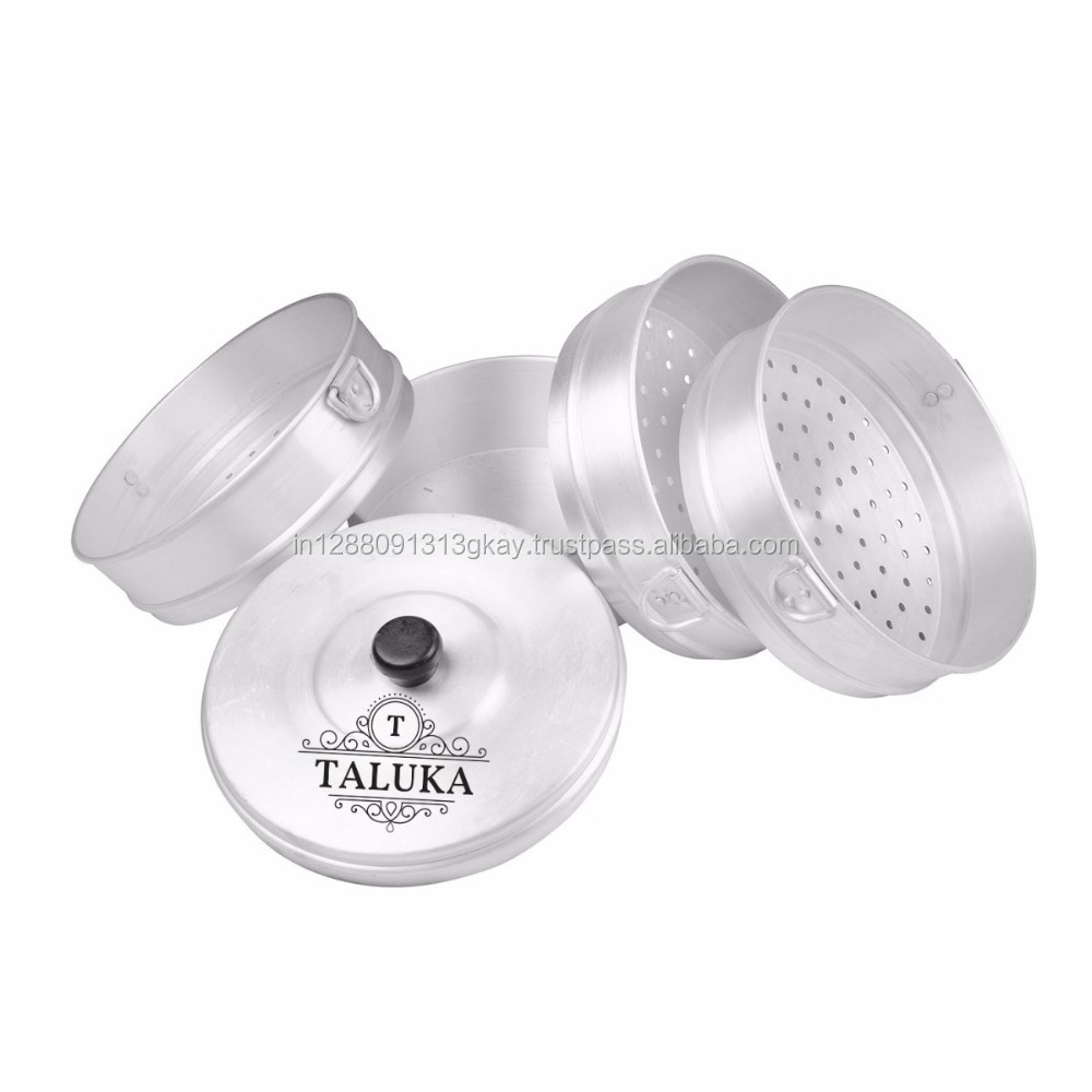 Good quality steamed bun making maker aluminium momo steamer