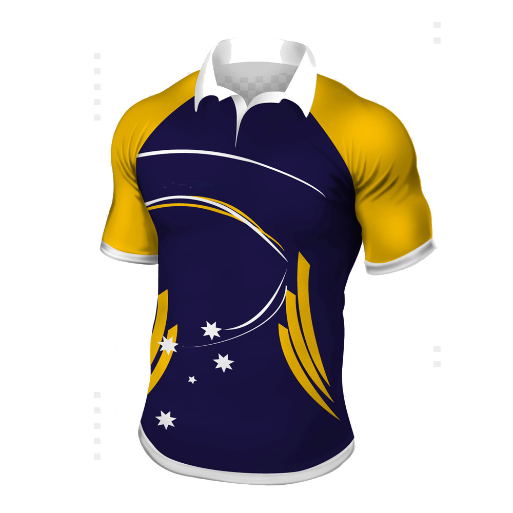 mens sublimation cricket tshirts cricket uniform with custom team name high quality cricket jersey