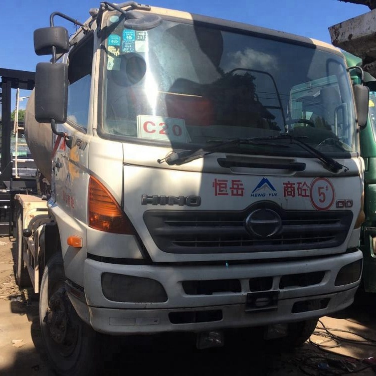 Японский бетономешалка грузовик hino б/у 500 700 автобетоносмеситель