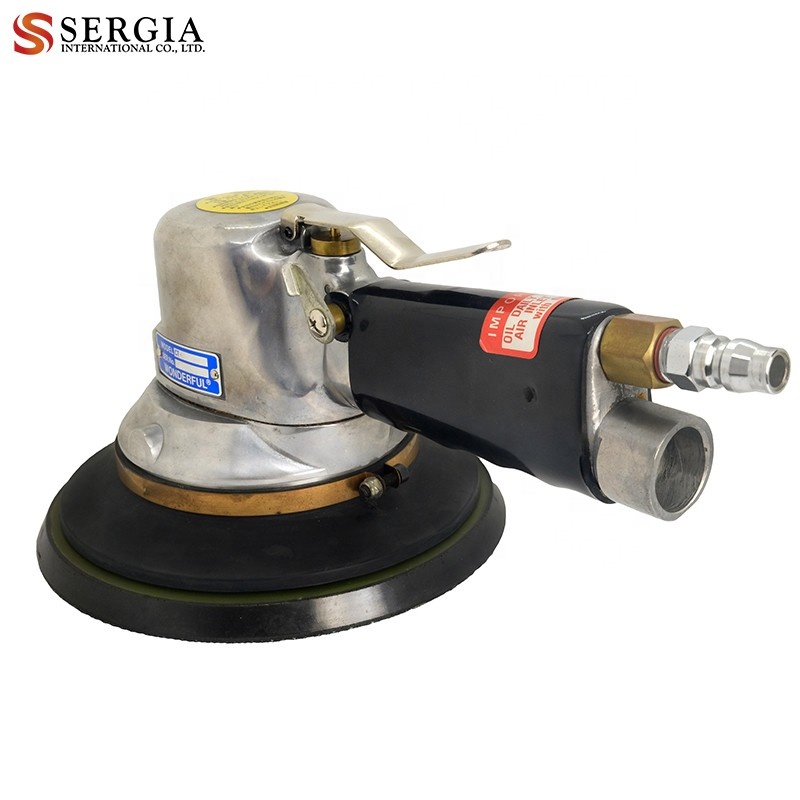 Taiwan 900rpm Pneumatic 7 inch Center Vacuum Action Air Sander