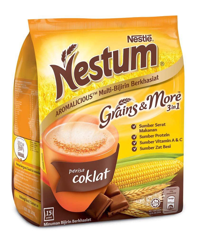 Оптовая продажа Nestle Nestum зерновые растворимый напиток 3 в 1 шоколад Малайзия