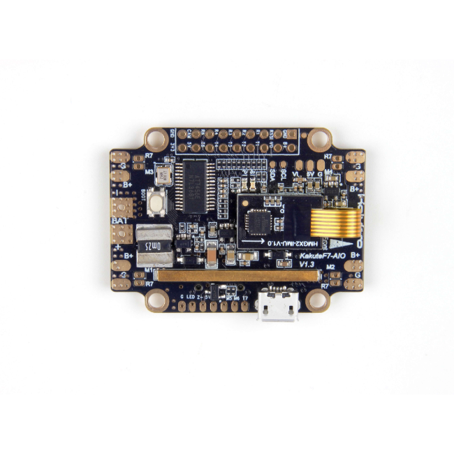 Полетный контроллер Holybro Kakute F7 «Все в одном» для FPV гоночного дрона Betaflight