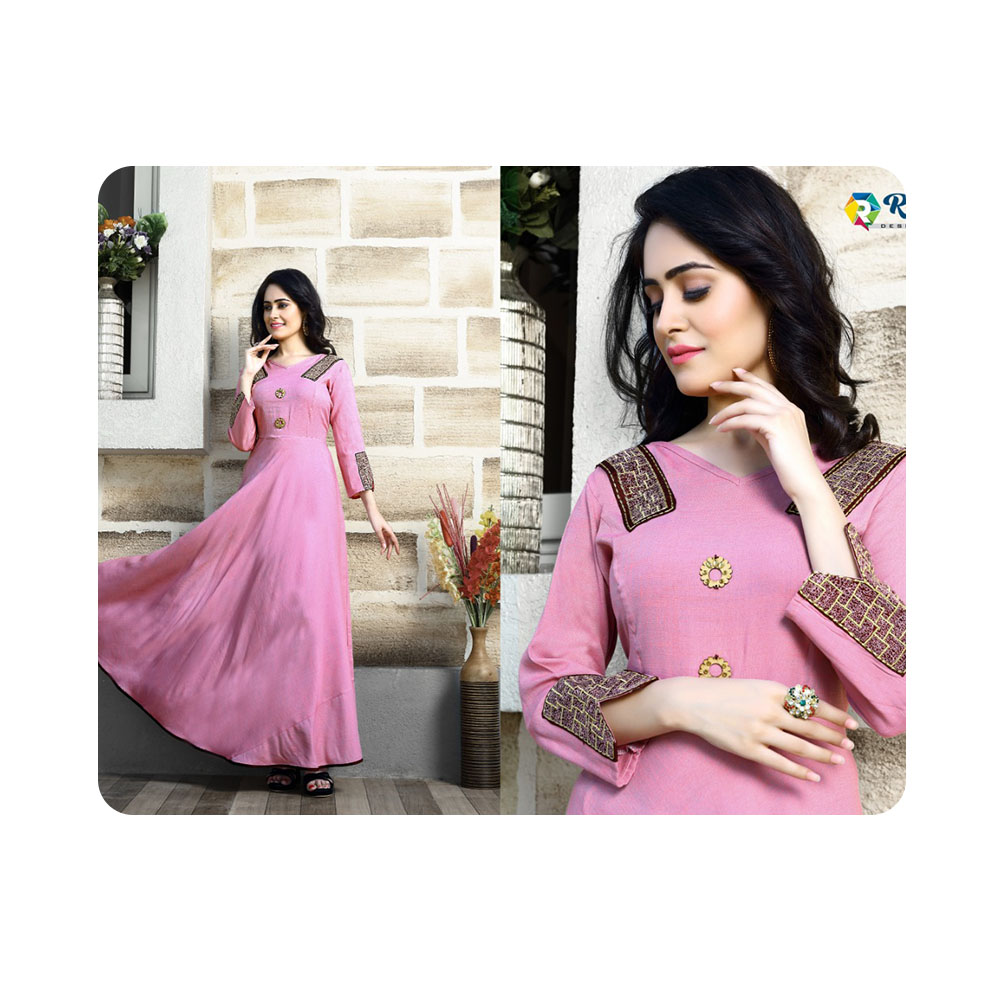 Модное платье Kurti