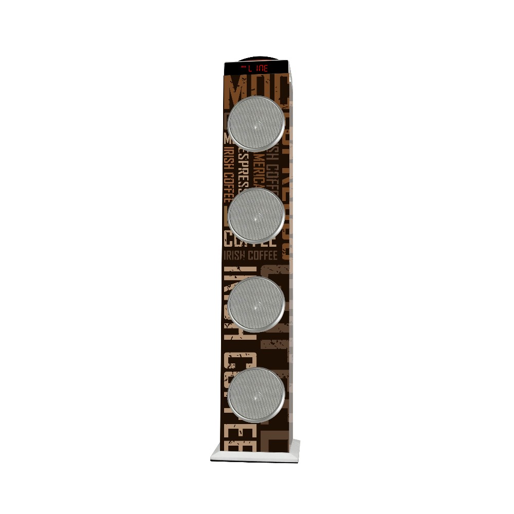 Audmic BT AUX TF USB FM домашняя стереосистема с постоянными динамиками