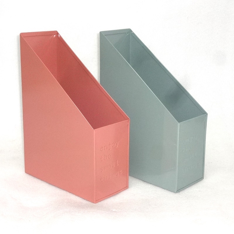 Hot selling New Metal Iron Etching Sheet Magazine rack File holder book stand
