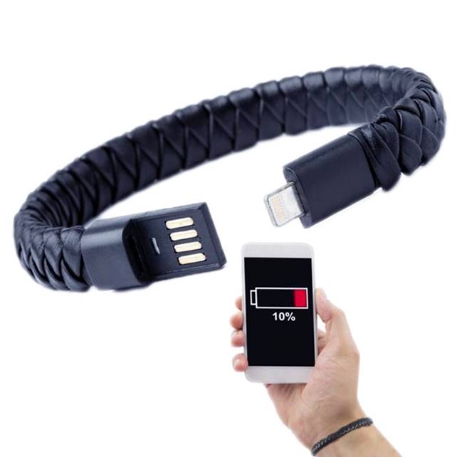 USB-браслет для зарядки мобильного телефона