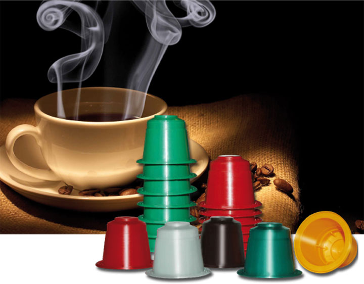 Капсулы для кофе Nespresso-пустые пластиковые капсулы с кислородным барьером