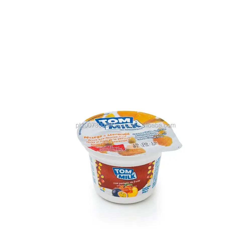 Long Life Yogurt with Fruit Pieces TOM MILK 200g (new image)