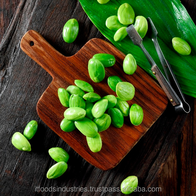 Замороженные овощи из Таиланда, восковая фасоль (Parkia speciosa)