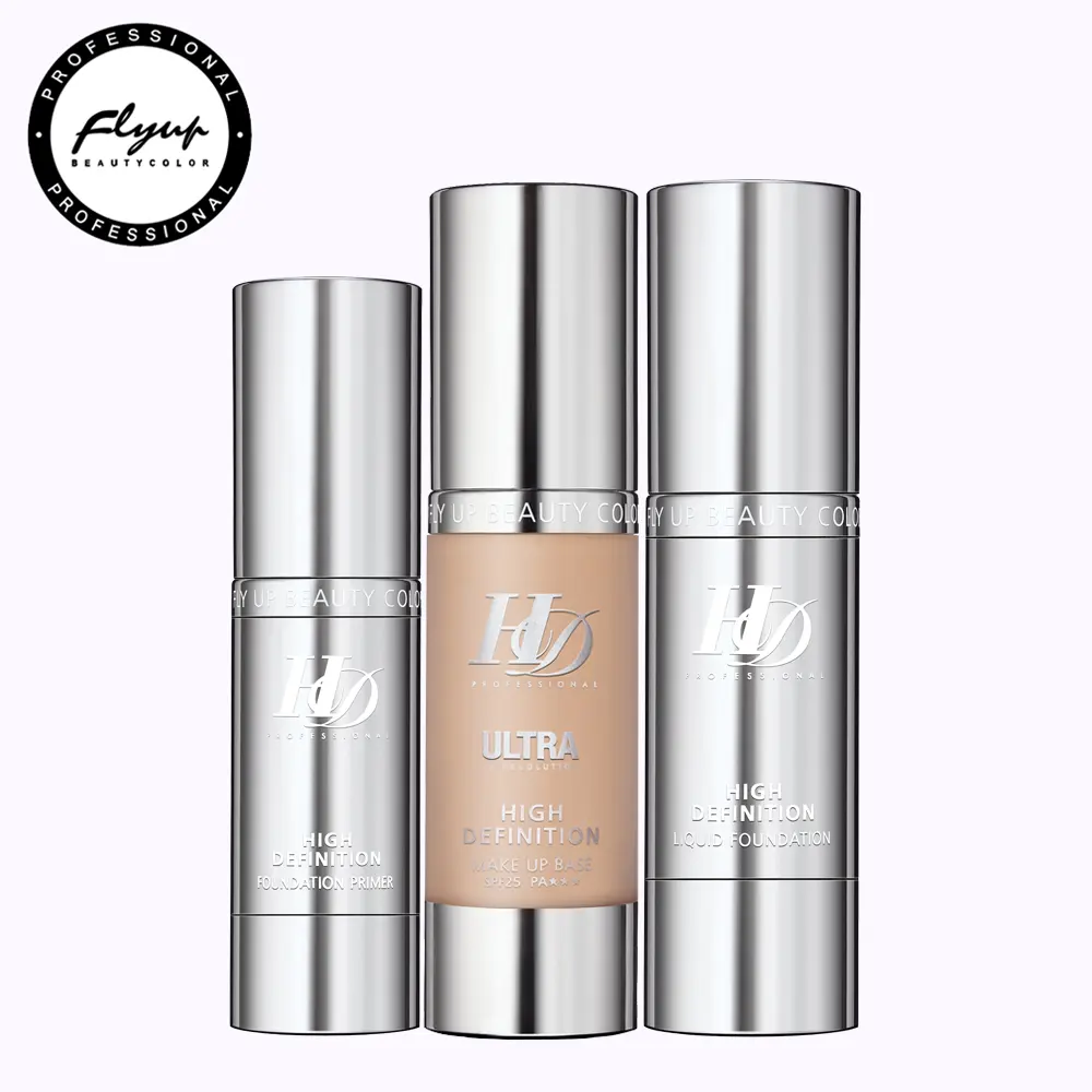 High coverage makeup face liquid foundation set