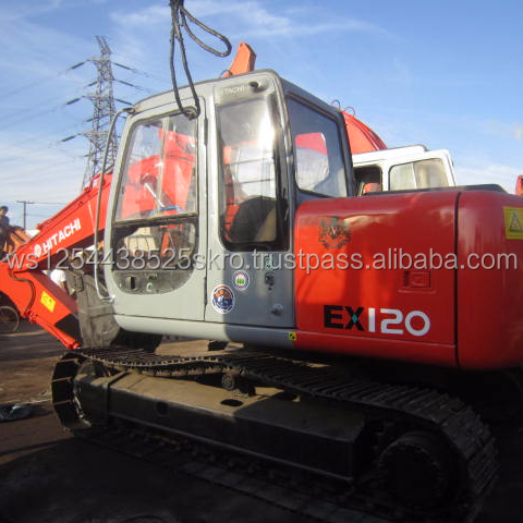Популярный бывший в употреблении экскаватор hitachi ex120-5 для продажи