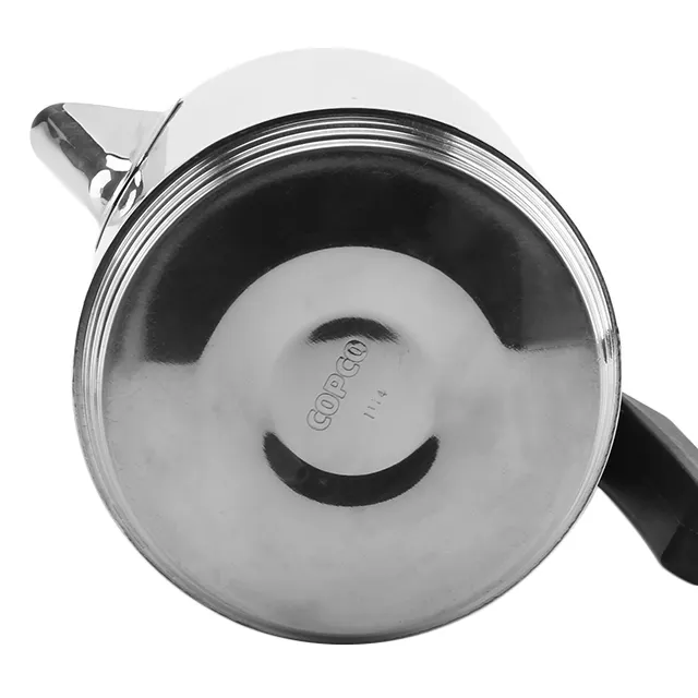 1.5L Stainless Steel Mirror Surface Camping Tea Pot With Strainer Inside