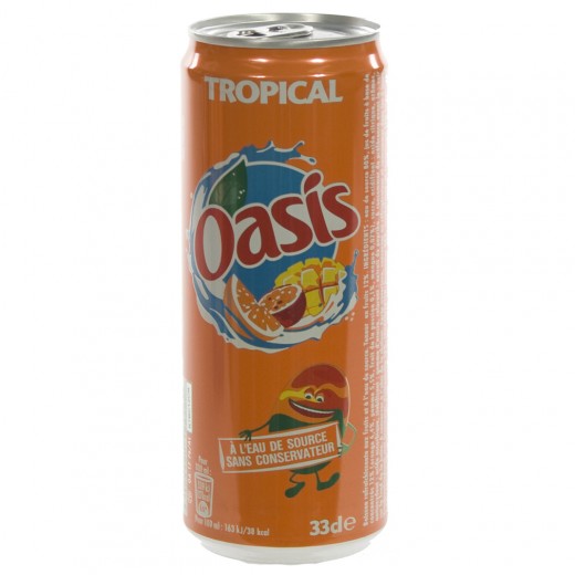 Напитки Oasis-Тропический 24x33cl банка