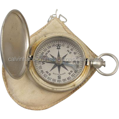 Collectible Brass Wittnauer US Army Corps of Engineers Military Compass CHCOM645