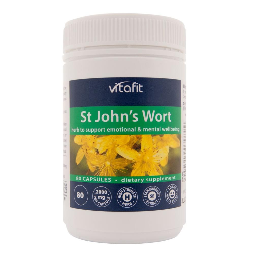 Vitafit St John's Wort | Поддержка психического и эмоционального здоровья
