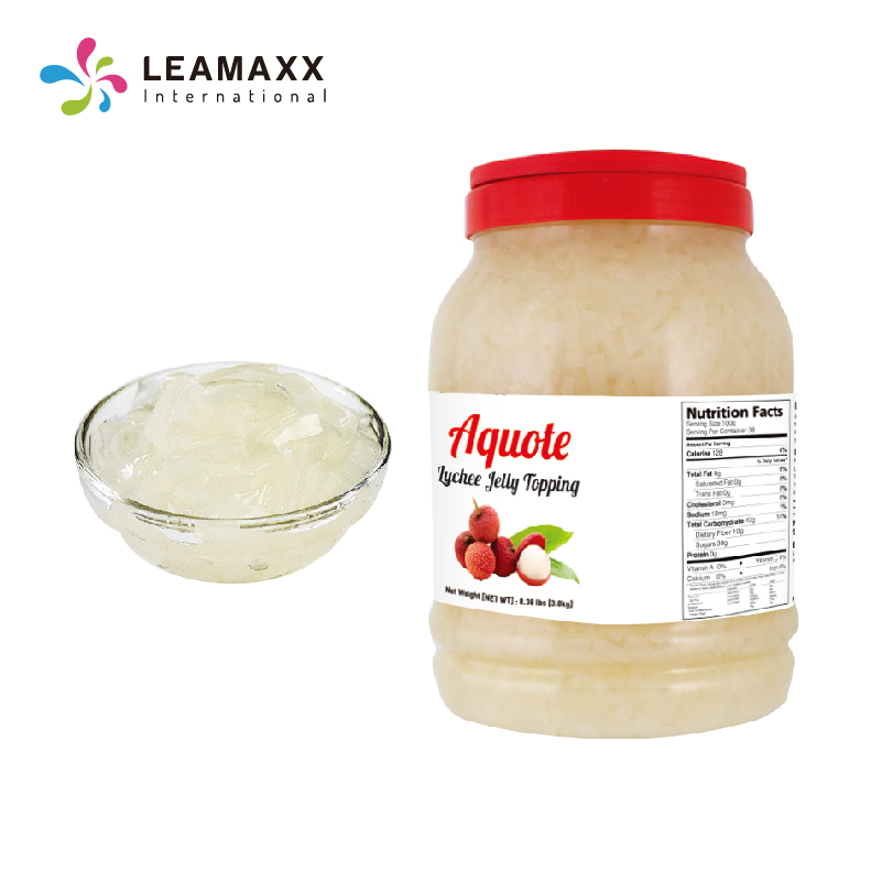 Горячие продажи Lychee желе долива пузыря молока чай поставки оптом