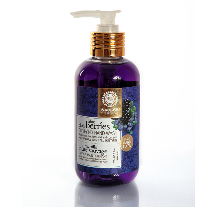 Saules Fabrika Liquid Hand Soap 200 ml Refill, Soothing Aloe Vera Extract
