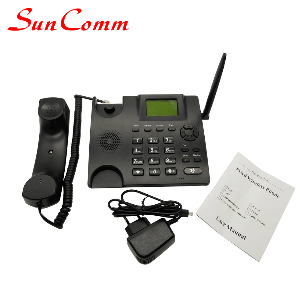 SunComm SC-396-GP3G для использования в офисе с sim-картой 3G WCDMA фиксированный беспроводной телефон FWP