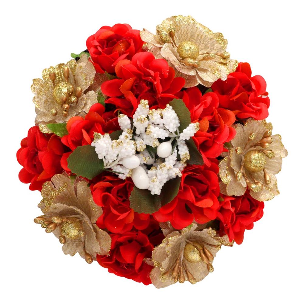Latest Indian Jewelry Red Color Juda For Girls & Women (HRP117RED)