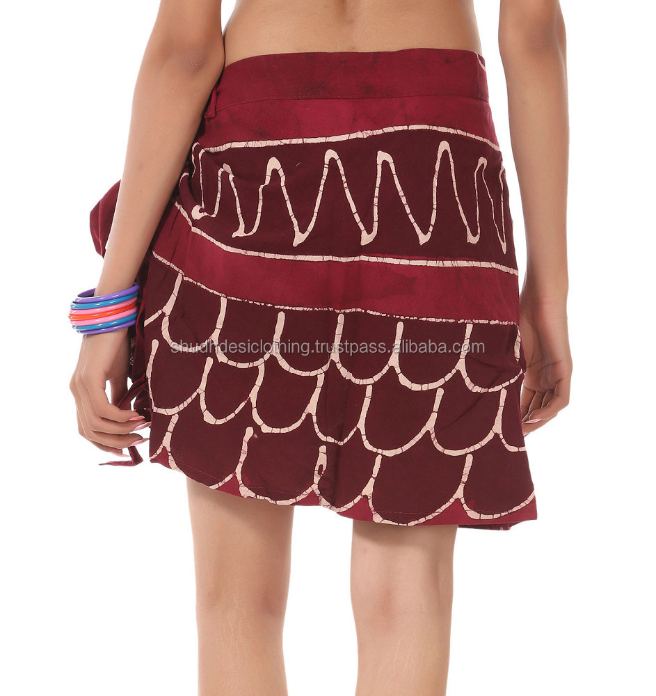 Jaipuri long pretty cotton wrap skirt