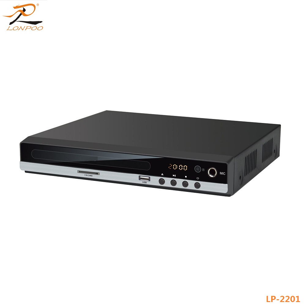 225 мм маленький размер пластиковый/металлический корпус dvd и vcd плеер для дома с дистанционным управлением