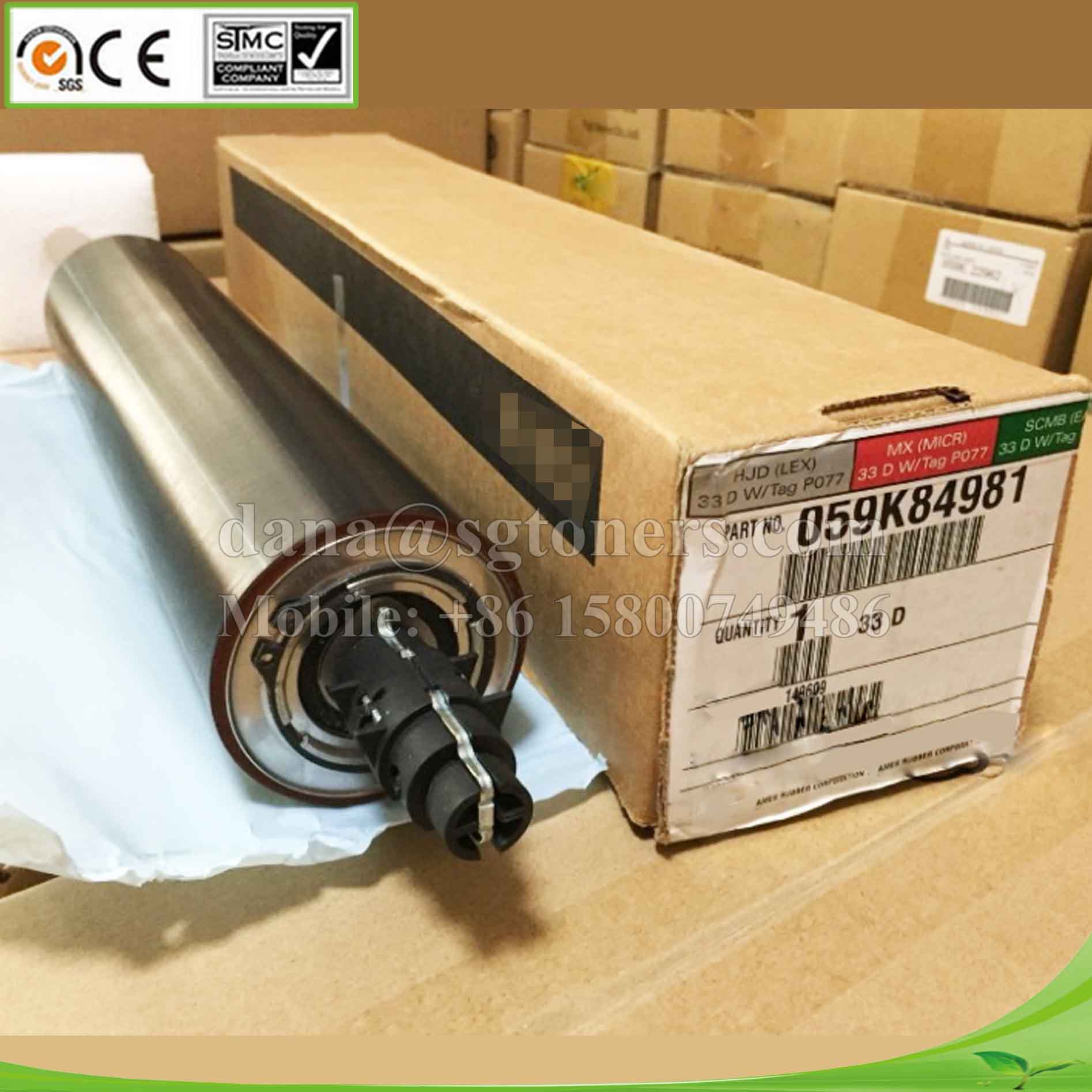 Напорный ролик фьюзера 059K63128 059K84981 X Nuvera 288 200 314 144 157 120 100
