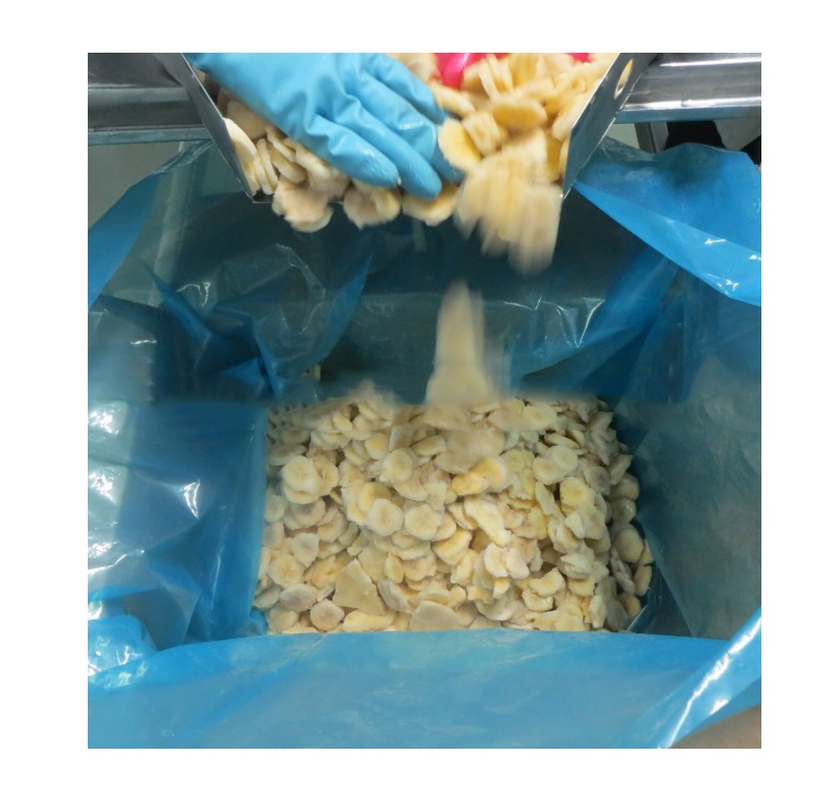 IQF Frozen Style Banana Cubes, Whole, Slices