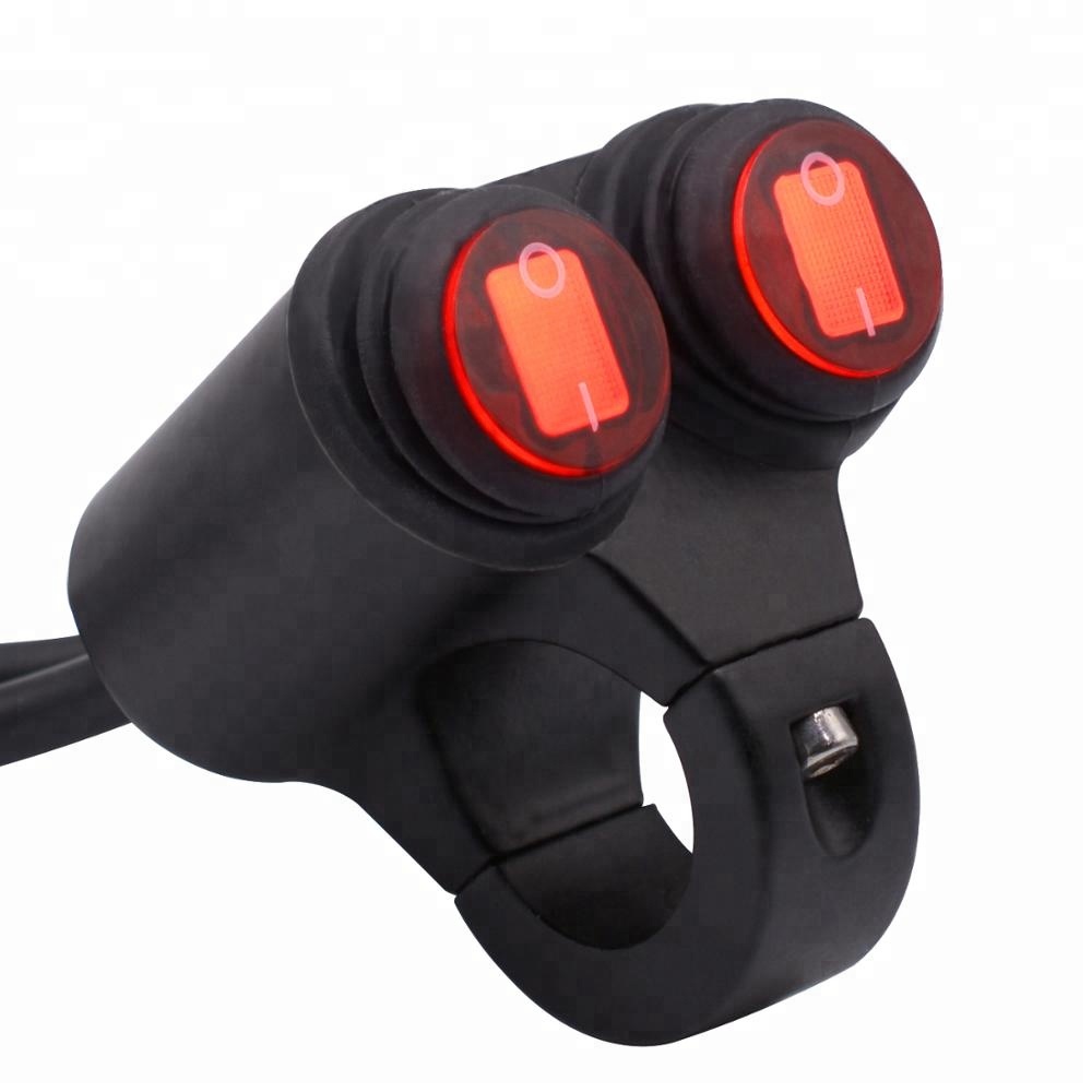Waterproof ON OFF Motorcycle Handlebar Switch