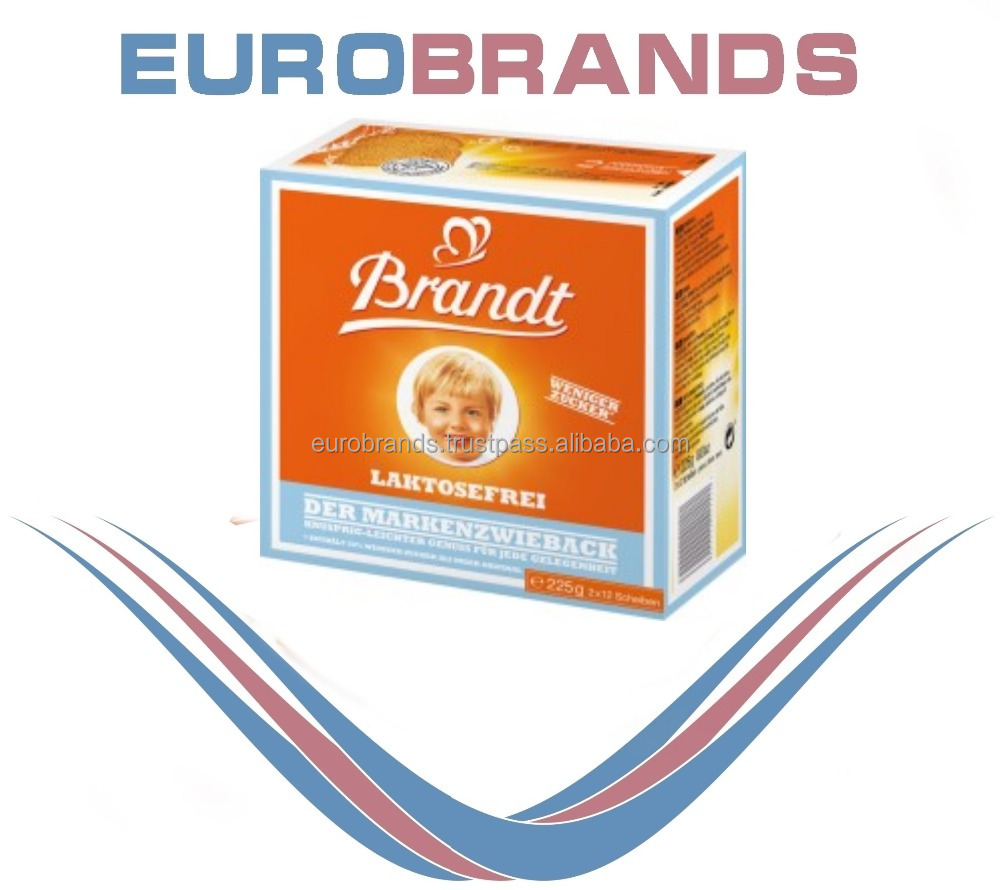 Brandt bakery - Der Markenzwieback laktosefrei 225g