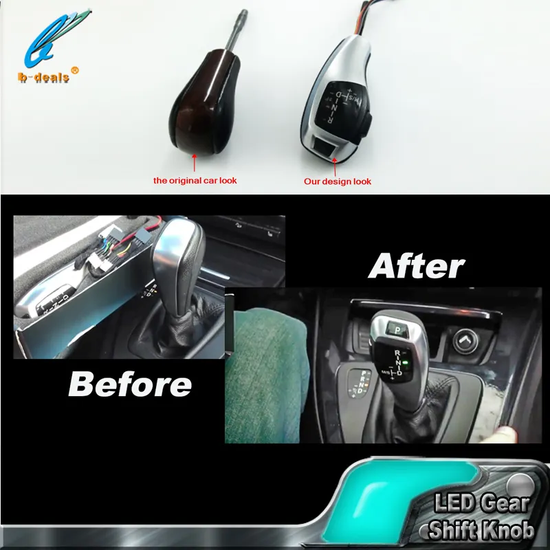 Automatic Left Hand Drive Speed Gear Shift Knob For Bmw E39 4/5D Facelifted E53
