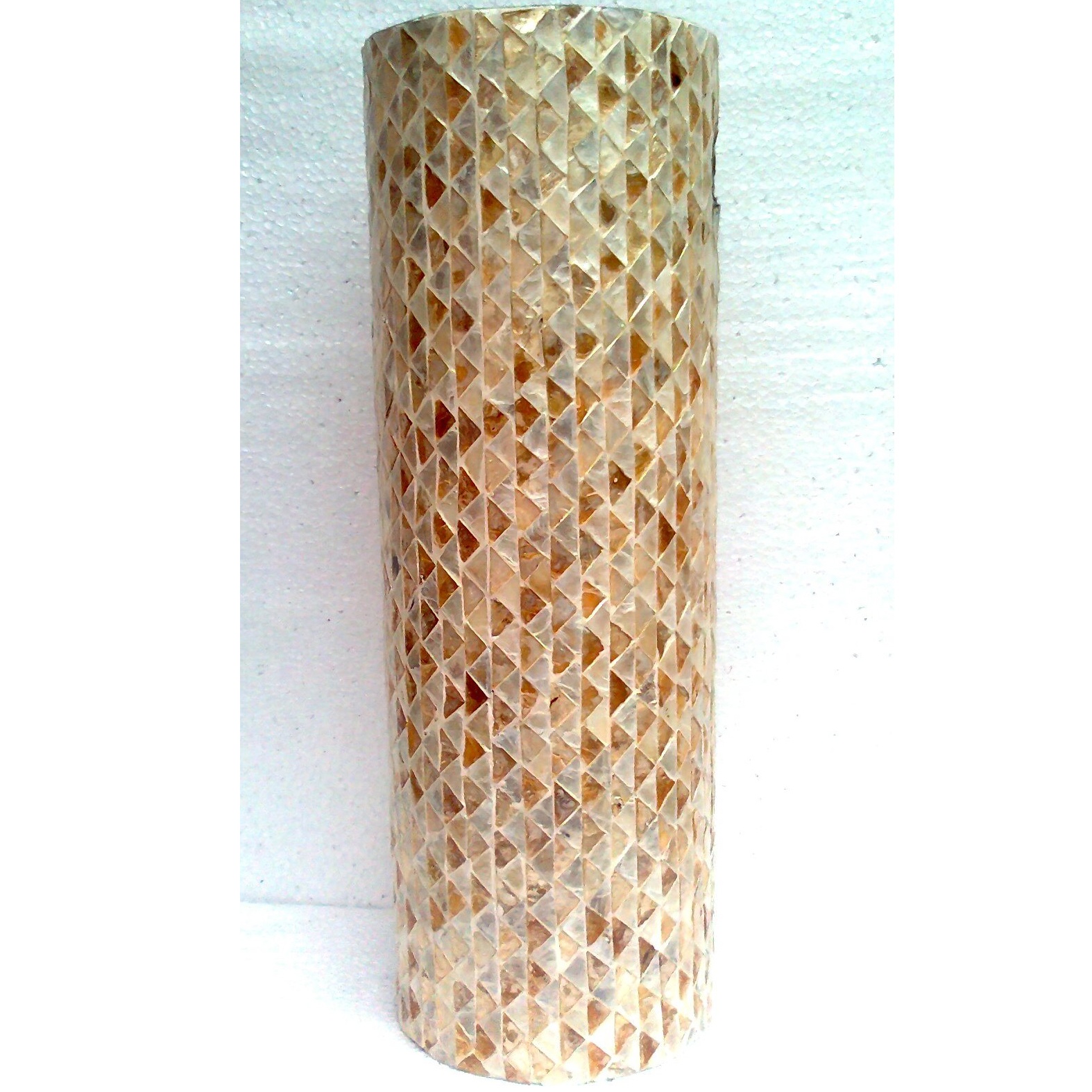 Best selling beautiful and delicate MOP cylinder vases made in Vietnam for decoration