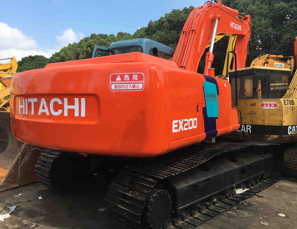 Hitachi EX200-3, японский оригинальный б/у экскаватор hitachi EX200
