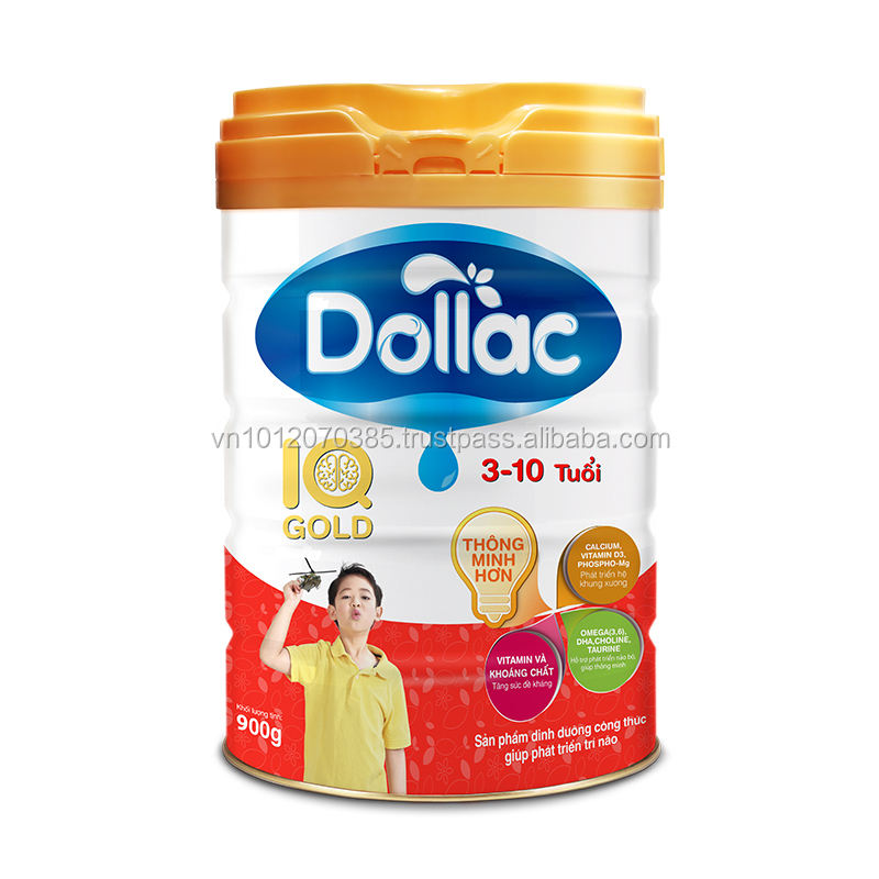 Высокое качество Dolsure Dollac IQ Золотой молочный порошок Олово Может-400 г и 900 г хорошая цена