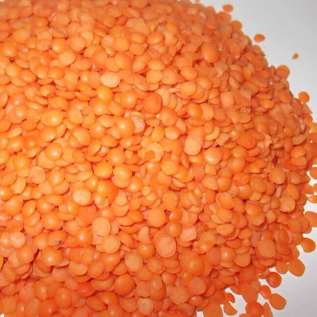 Красная чечевица цельная, Masur dal, Toor Dal; Поставка из Южной Африки