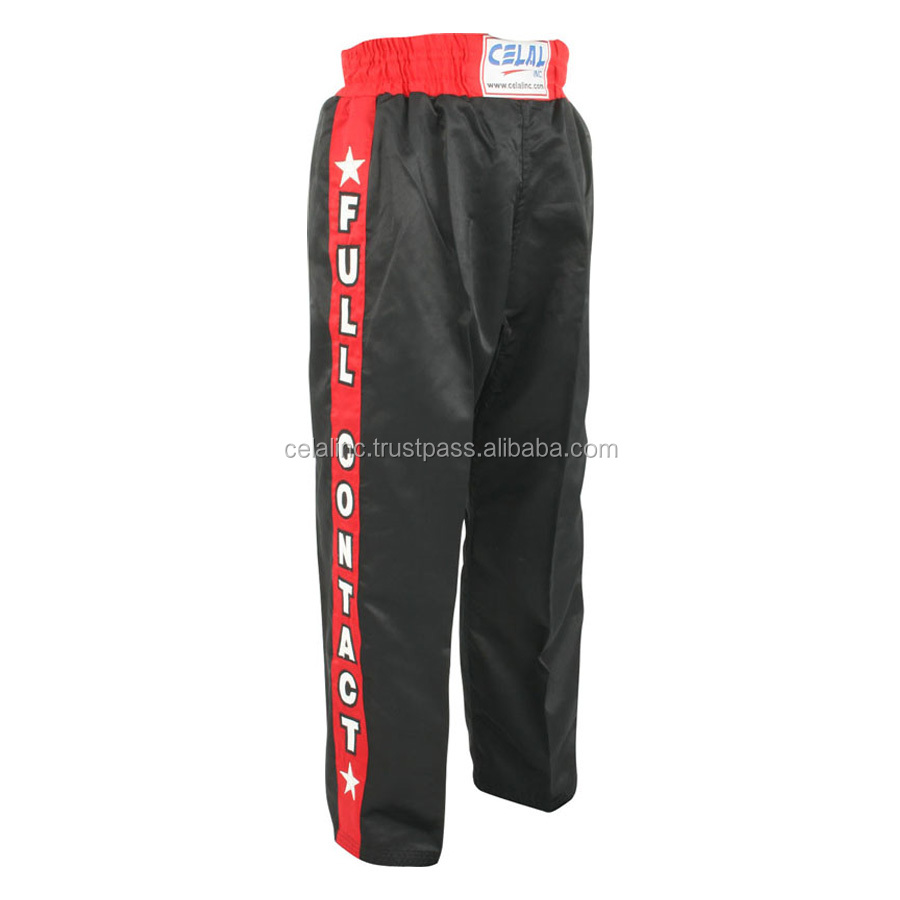 Black Color Thai Boxing Trouser