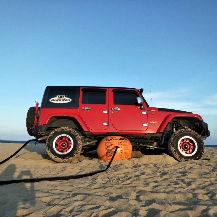 TLV 4x4 воздушный домкрат для бездорожья