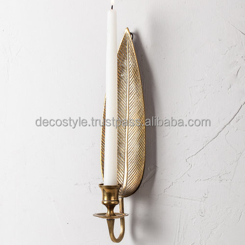 Leaf Wall Candle Holder Unique Candle sconce