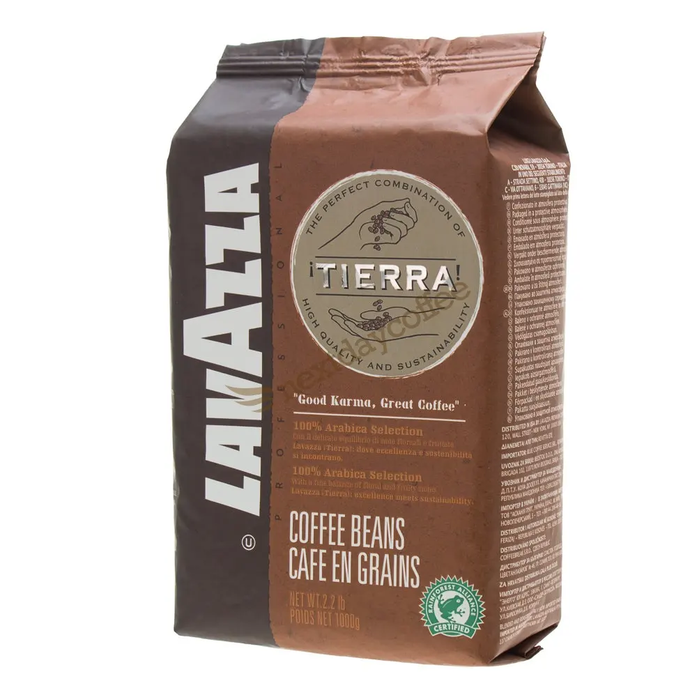 Lavazza Tierra 1 kg beans coffee