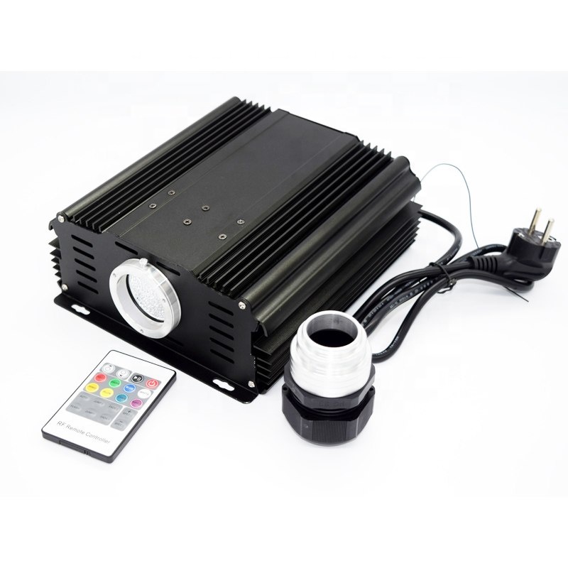 Светодиодный волоконно-оптический источник света RGB RF пульт дистанционного управления 45 Вт
