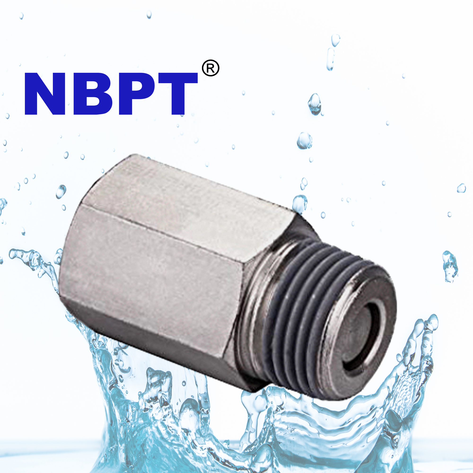 Латунный обратный клапан CVPSF, штырь-гнездо, NBPT