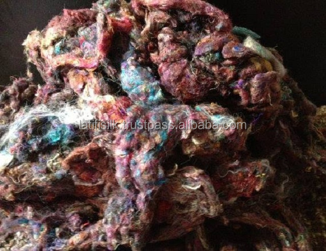 carded saree fibers