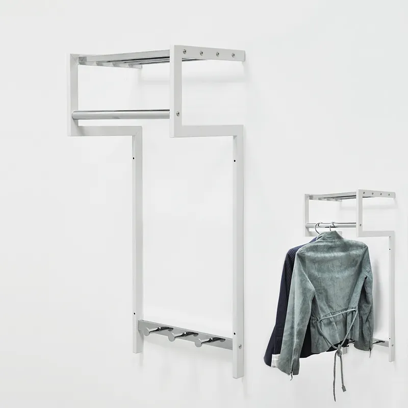 2015 New design wall mounted clothes hanger rack