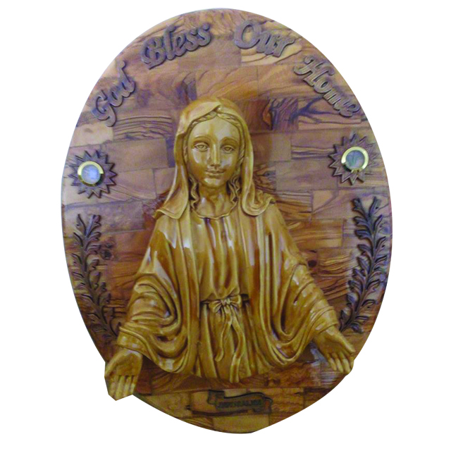 Hand Crafted Olive wood Plaques From Bethlehem
