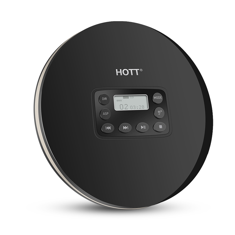 Перезаряжаемый CD-плеер CD711, портативный MP3-диск Walkman в стиле ретро с наушниками