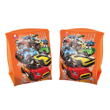 Bestway 93402 hot wheels 23x15 см детские плавательные браслеты для безопасности