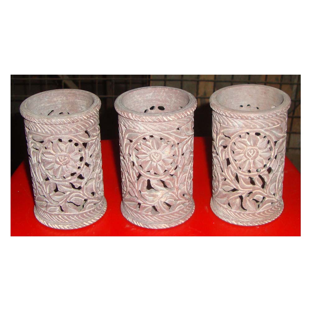 Soapstone офисная ручка и карандаш стенд держатель индийский оптовик